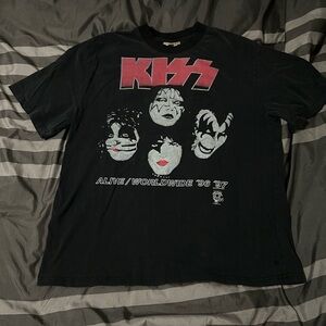 KISS Band Graphic T-Shirt